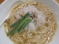 「浅利と煮干しの潮ソバ(800円)(当日のみ、20食限定)」@煮干中華ソバ イチカワの写真