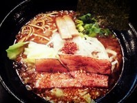 「焦がし醤油らーめん　７５０円」@麺家 うえだの写真