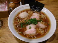 「しもふり中華そば＋味玉」@麺屋KABOちゃんの写真