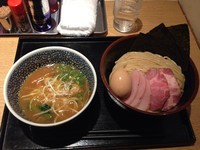 「特製つけ麺中盛＋ローストポークジンジャー」@麺屋 一燈の写真
