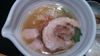 「銀笹塩ラーメン800円＋半鯛飯150円」@麺処 銀笹の写真