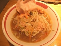 「えび野菜お米麺(700円)」@悠河らーめんの写真