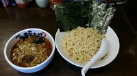「魚介つけ麺＋のり」@らーめん福たけ 袖ヶ浦店の写真