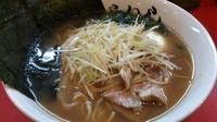 「ネギラーメン 固め たまご」@ラーメン しらいしの写真