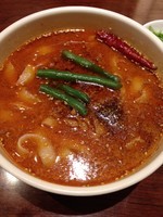 「マーラー麺」@唐朝刀削麺 成田空港店の写真