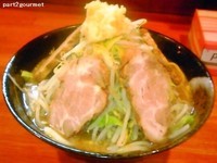 「チャーシューラーメン 「ニンニク」(750円)」@ラーメン梅 梅島店の写真