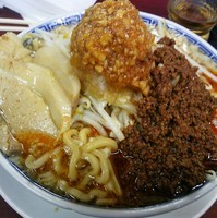 「魂麺   ８００円」@明神角ふじの写真