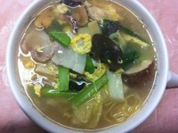 「タンメン 700円」@中国料理 青龍の写真