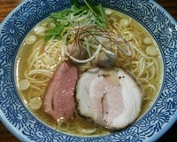 「塩鶏湯そば （131214）」@麺や 而今 大東本店の写真