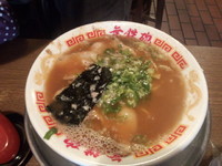 「しょうゆラーメン」@無鉄砲 大阪店の写真