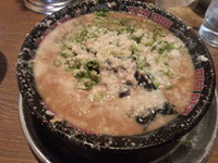 「とんこつラーメン」@無鉄砲 大阪店の写真