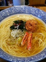 「でづのかにやん680円」@ラーメン燈郎の写真