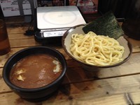 「つけ麺大盛」@麺屋 あびすけ 東山田店の写真