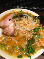 「辛ラーメン 小」@麺処 むささんじんの写真