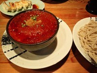 「どて辛つけ麺」@どてちんⅢの写真