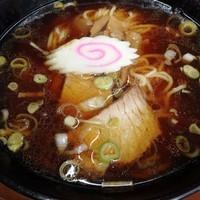 「ラーメンセット②（醤油ラーメン　カレーライス）650円」@ニコニコ亭の写真