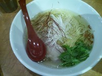 「香彩鶏だし塩らーめん　750円」@麺屋 翔 西新宿本店の写真