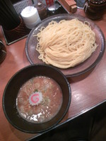 「鶏白湯つけ麺（中盛）７８０円」@吉虎 東京 KICHITORA TOKYO 渋谷本店の写真