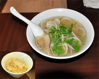 「濃厚貝出汁ホンビノスラーメン＋α 980円」@URA963の写真