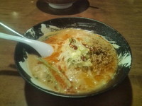 「坦々麺」@らーめん梵天 日光店の写真