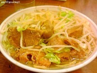 「普通盛焼豚 小ブタ 「ニンニク」(800円)」@ラーメン二郎 品川店の写真