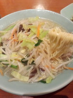 「タンメンセット（タンメン＋半チャーハン）750円」@ラーメン大寿の写真