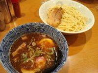 「特製つけ麺あつもり1100円」@頑者 新横浜ラーメン博物館店の写真