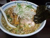 「ねぎらーめん大盛800＋150円」@新潟らーめん がんこ屋の写真