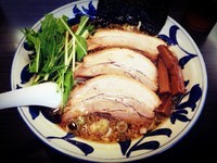 「【正油ラーメン　７５０円】」@ラーメンつけ麺 奔放の写真