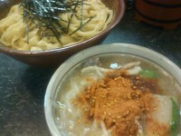 「つけ麺 中 ＋肉」@でれ助の写真