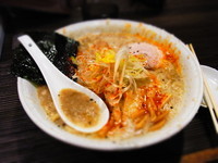 「超ガメラ 750円 大盛 100円」@らーめん福たけ 袖ヶ浦店の写真