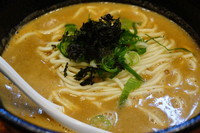 「かけらーめん雲丹搾り」@鮮魚らーめん 五ノ神水産の写真