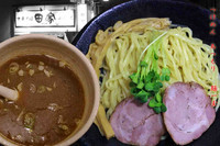 「つけめん　あつもり麺少な目」@中華そば田家 ふくふくの写真