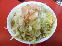 「小ラーメン（にんにく、脂）　６５０円」@ラーメン二郎 茨城守谷店の写真