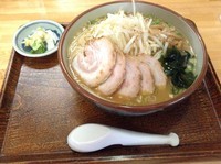 「みそチャーシューめん　大盛り」@ラーメンハウス木かげの写真