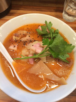 「焼き鮭搾り」@鮮魚らーめん 五ノ神水産の写真