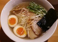 「味玉塩ラーメン780円」@麺処 門つるの写真