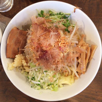 「まぜそば（ニンニクあり）」@つけめんTETSU 駒沢大学店の写真