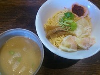 「【12月限定】海老辛つけ麺 ￥850」@伝家 志木店の写真