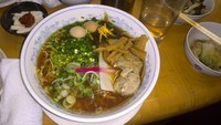 「煮干し香る牡蠣醤油拉麺（ライト煮干し）」@MENYA 食い味の道有楽の写真