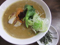 「【限定】肝トロ煮干ラーメン（880円）」@ラーメン愉悦処 似星の写真