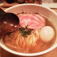 「味玉そば」@中華蕎麦 蘭鋳の写真