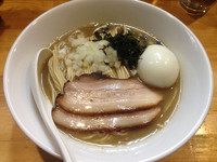 「【限定】 特濃煮干しソバ chaos（S） 760円」@煮干中華ソバ イチカワの写真