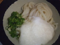 「やまかけうどん(小)(200円)」@山越うどんの写真