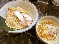 「【限定】濃厚海老つけ麺（中盛）　900円」@特級鶏蕎麦 龍介の写真