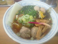 「煮干し香る牡蠣醤油拉麺(ライト煮干し)Ａ+もち」@MENYA 食い味の道有楽の写真