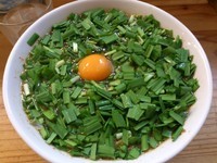 「ニラ玉ラーメン（並）」@中華蕎麦 りんすず食堂の写真