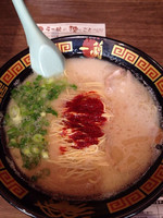 「ラーメン替え玉セット」@一蘭 東大宮店の写真