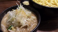 「味噌つけ麺特盛(麺硬め、野菜大盛、ニンニク)」@麺処 花田 池袋店の写真