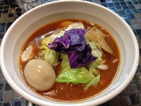 「味玉海老リッチラーメン」@らーめん 五ノ神製作所の写真